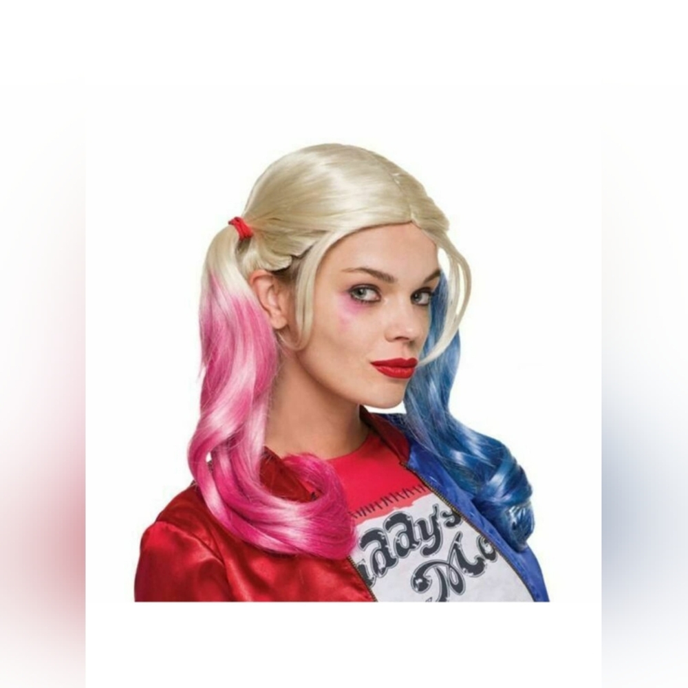 Harley Quinn Costume Wig Suicide Squad